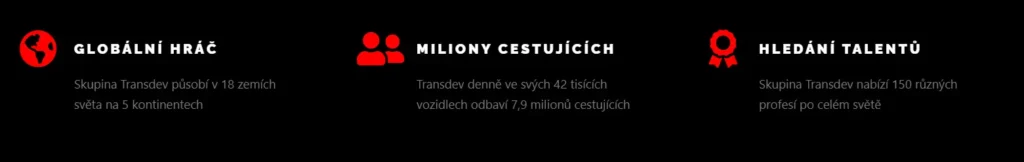 Úpravy webů TRANSDEV 4