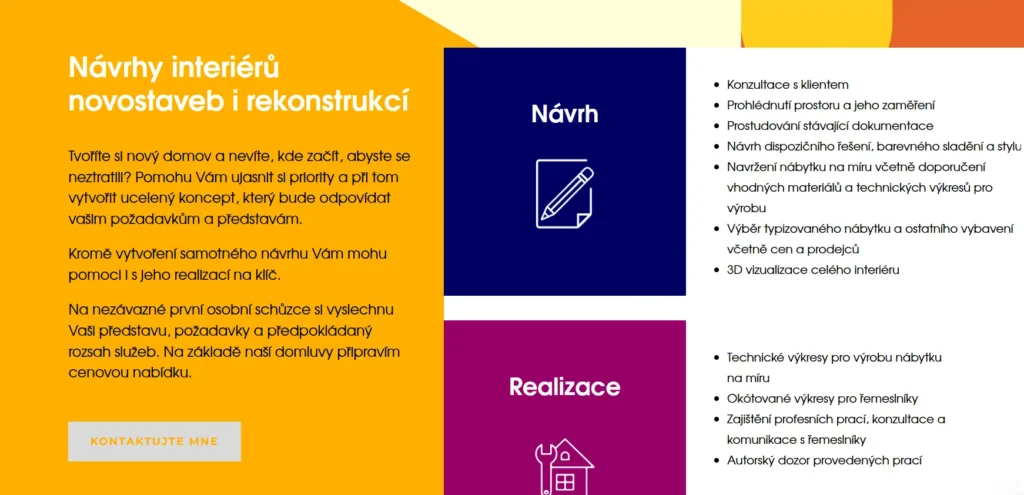 Web pro Báru Míčkovou 3