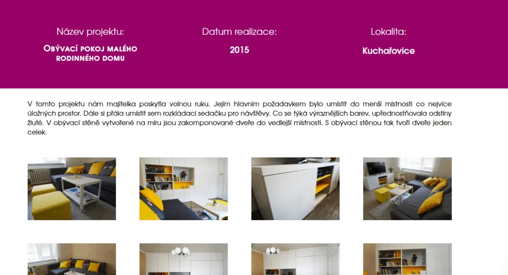 Web pro Báru Míčkovou 7