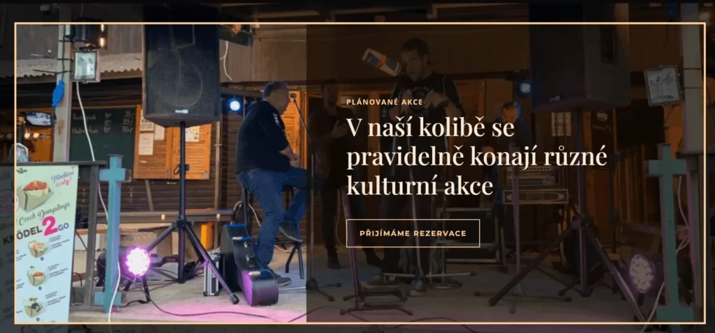 Web pro Kolibu Lužany 4