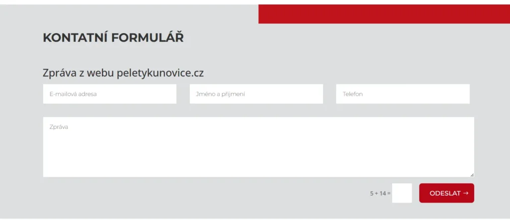Web pro výrobce pelet 5