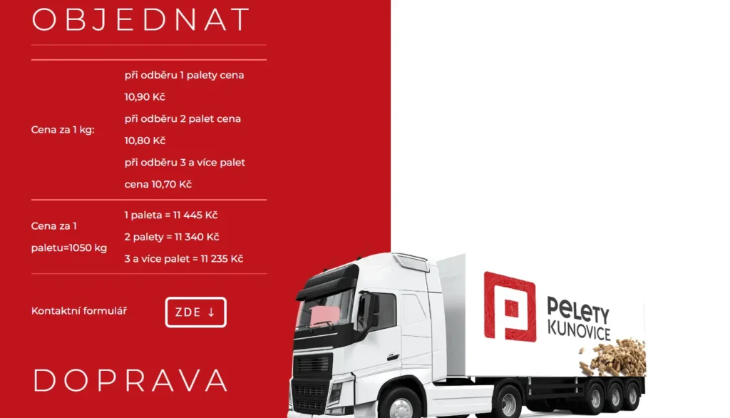 Web pro výrobce pelet 6